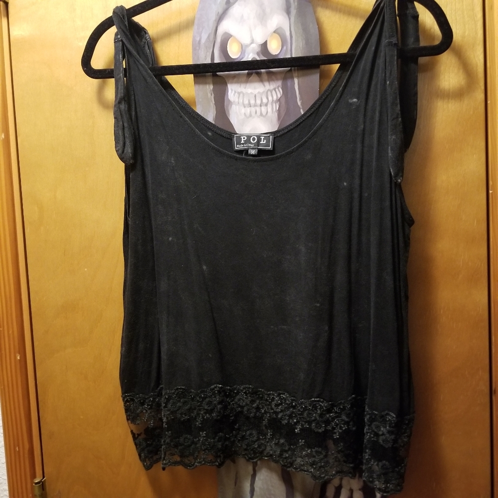 POL Lace Accent Acid Wash Tank